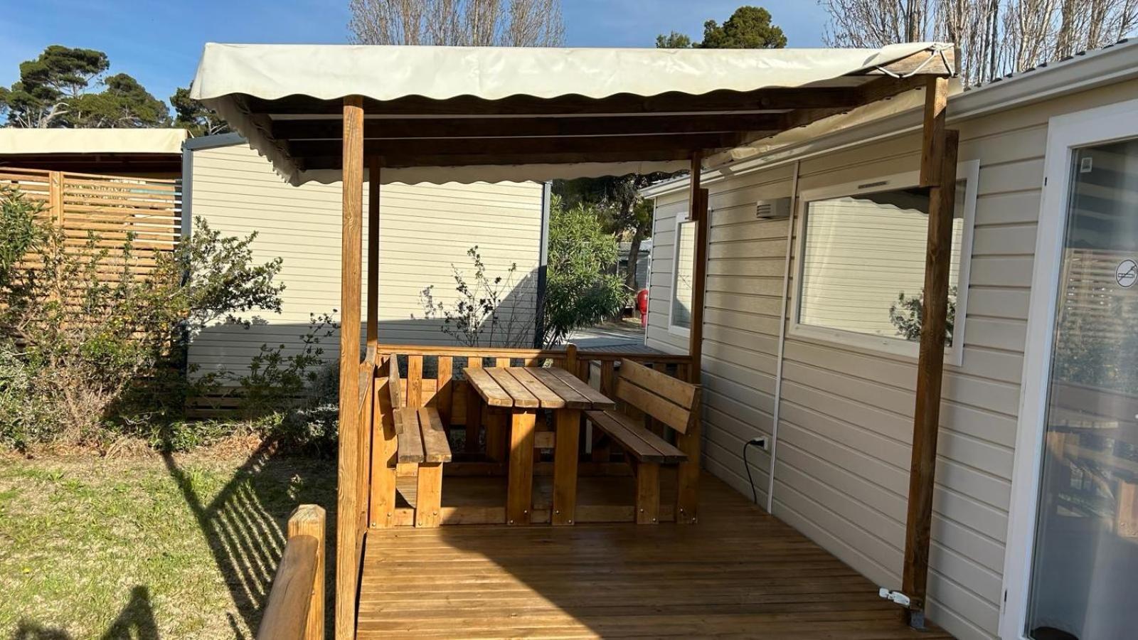 Mobil-Home - Narbonne-Plage - Clim, Tv Dış mekan fotoğraf