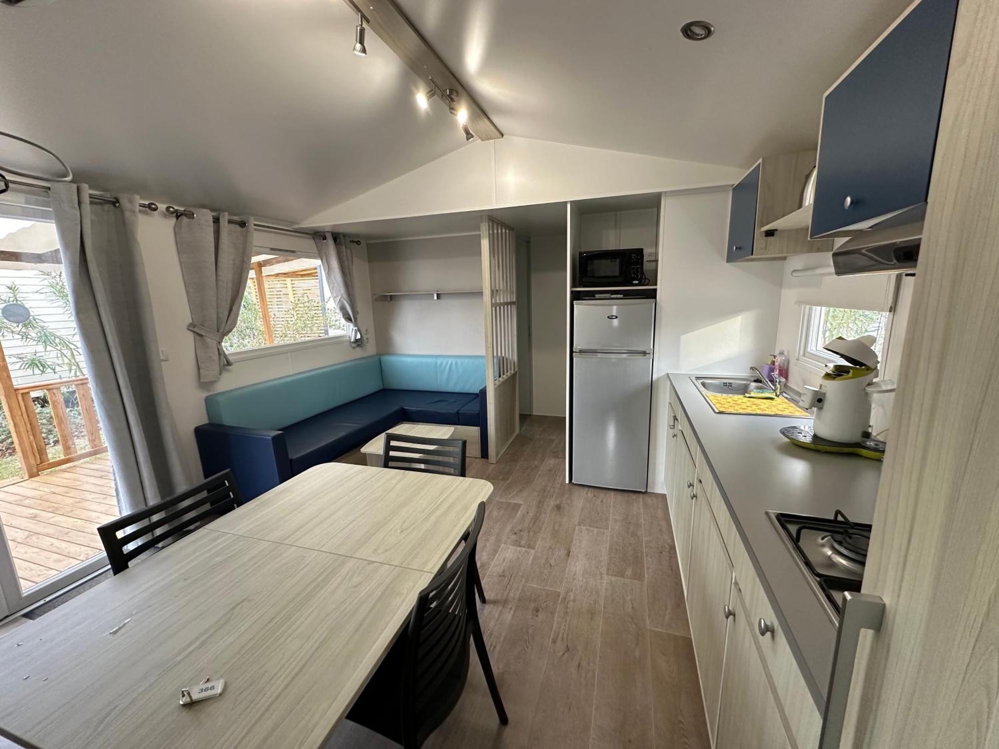 Mobil-Home - Narbonne-Plage - Clim, Tv Dış mekan fotoğraf